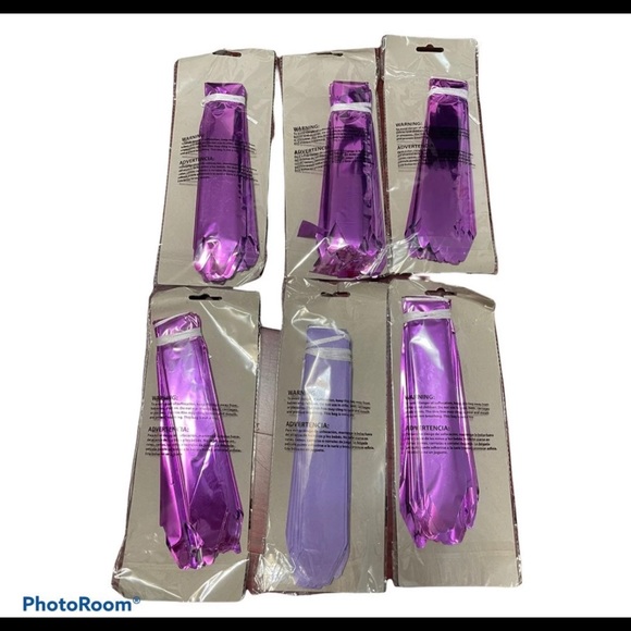 Lot of 100+ Party supplies!! Lavender & Pink color - Picture 11 of 14